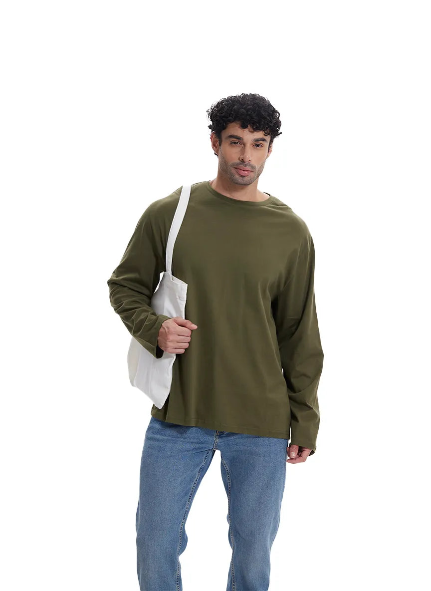 Jeanswest Aussie Essential Long Sleeve Crew Tee S6A-62-171006