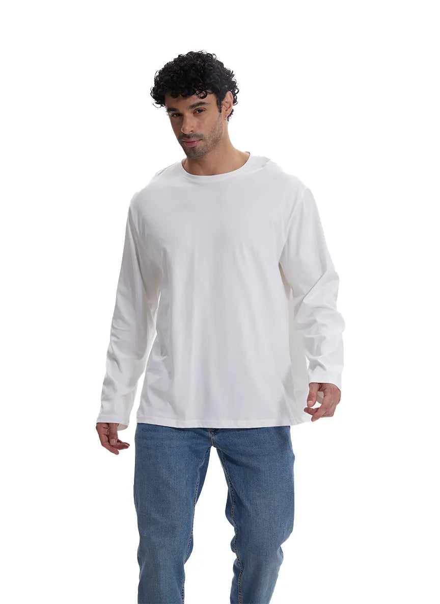 Jeanswest Aussie Essential Long Sleeve Crew Tee S6A-62-171006