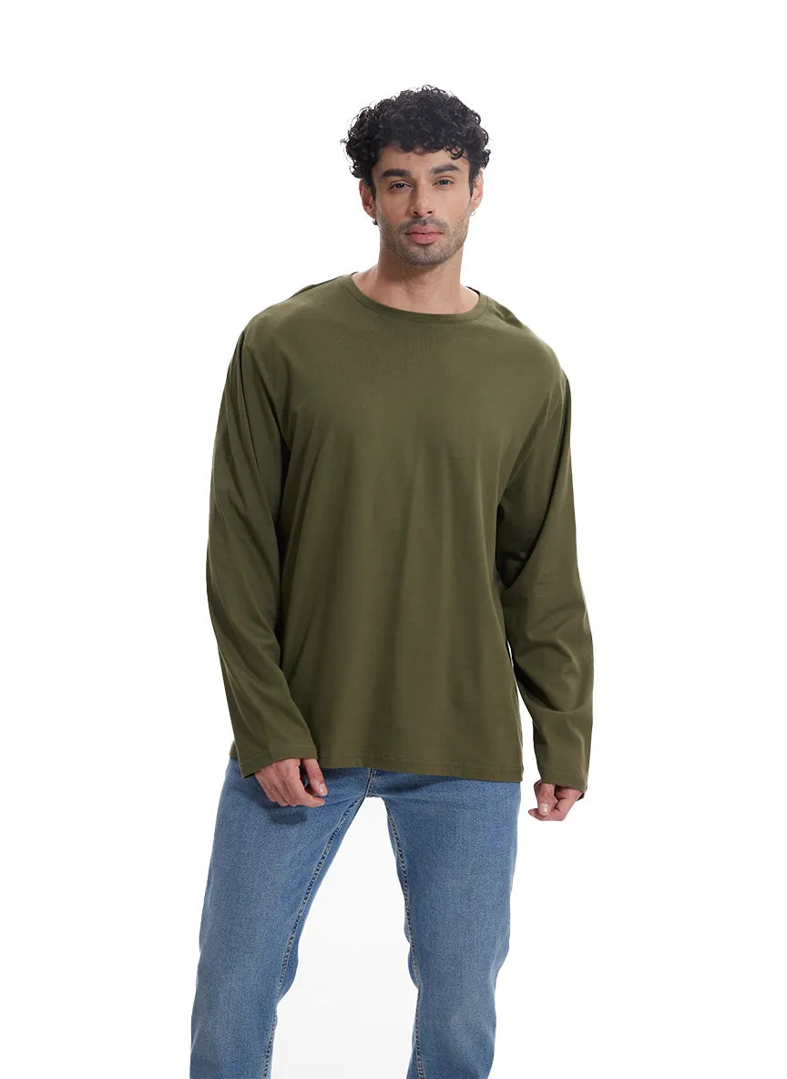 Jeanswest Aussie Essential Long Sleeve Crew Tee S6A-62-171006
